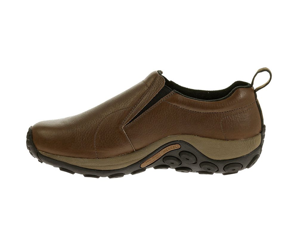 Merrell Slip Ons Brown - Jungle Moc - Mens 89SYVIMLT